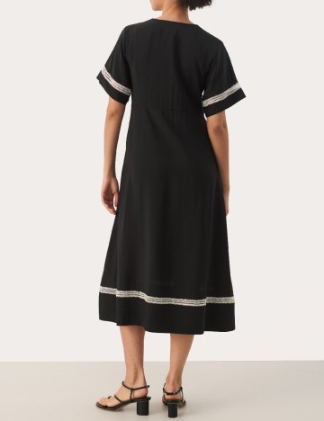 Rochie medie Part Two, negru