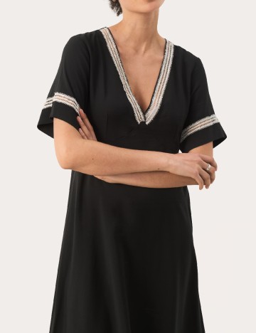 Rochie medie Part Two, negru