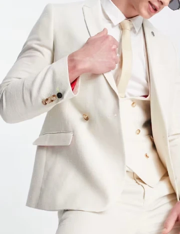 Sacou TWISTED TAILOR, crem Crem