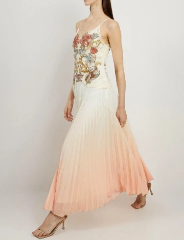 Rochie lunga Karen Millen, mix culori