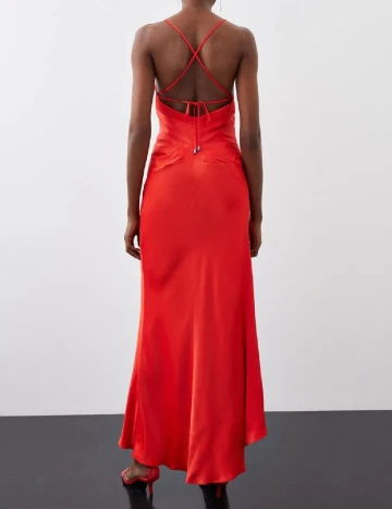 Rochie lunga Karen Millen, rosu