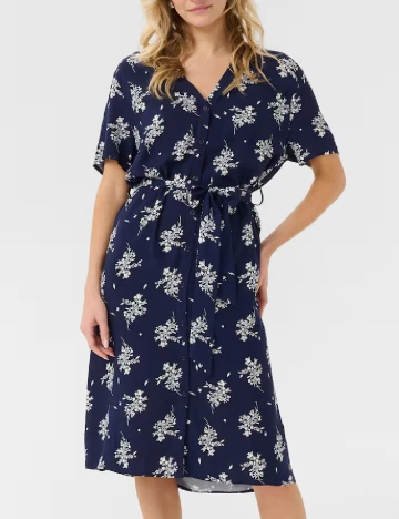 Rochie medie Love Copenhagen, bleumarin Albastru