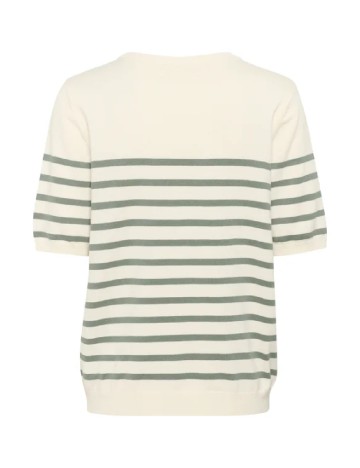 Bluza Love Copenhagen, ecru/verde