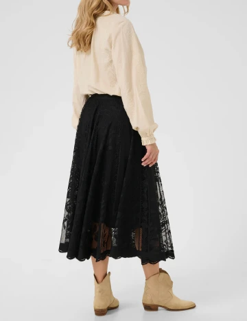 Fusta Cream, negru