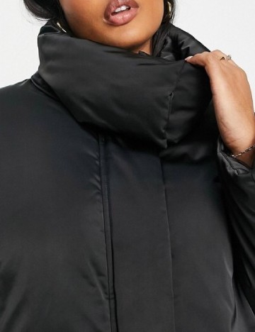 Geaca ASOS Curve, negru
