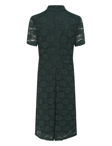 Rochie medie Cream, verde