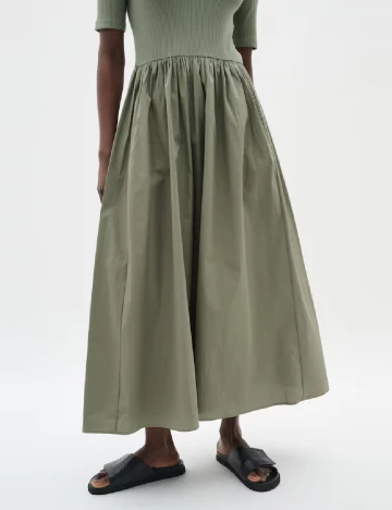Rochie lunga InWear, verde