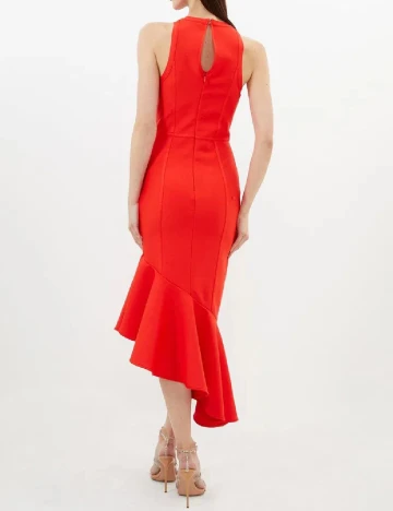Rochie medie Karen Millen, rosu