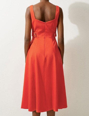 Rochie medie Karen Millen, portocaliu