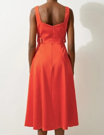 Rochie medie Karen Millen, portocaliu