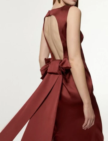 Rochie medie Karen Millen, caramiziu