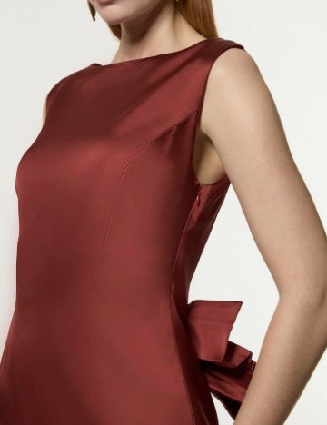 Rochie medie Karen Millen, caramiziu