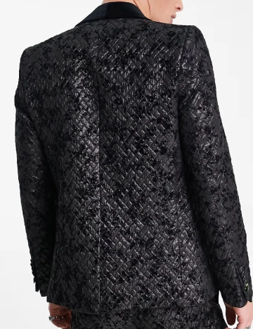 Sacou TWISTED TAILOR, negru Negru