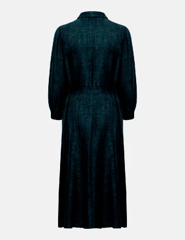 Rochie medie Kaffe, verde inchis