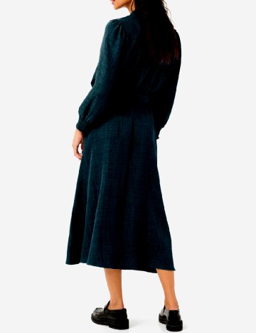 Rochie medie Kaffe, verde inchis