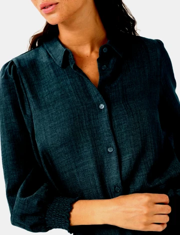 Rochie medie Kaffe, verde inchis