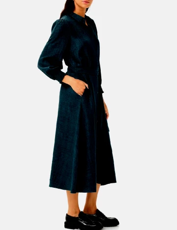Rochie medie Kaffe, verde inchis