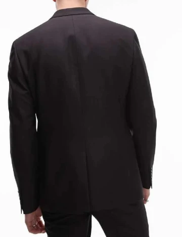 Sacou Topman, negru Negru