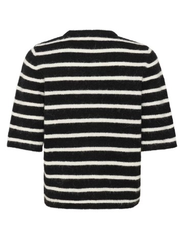 Bluza Gestuz, alb/negru