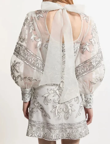 Rochie scurta Karen Millen, alb