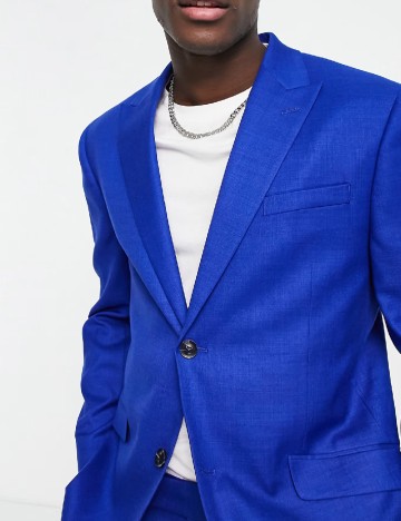 Sacou Topman, albastru