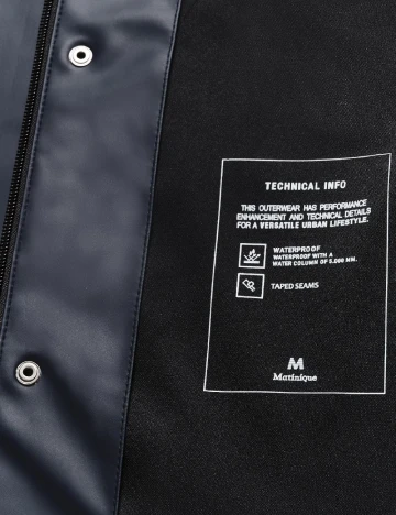 Jacheta de ploaie Matinique, bleumarin Albastru