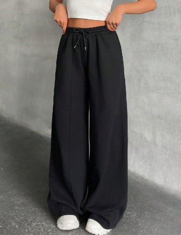 
						Pantaloni SHEIN, negru