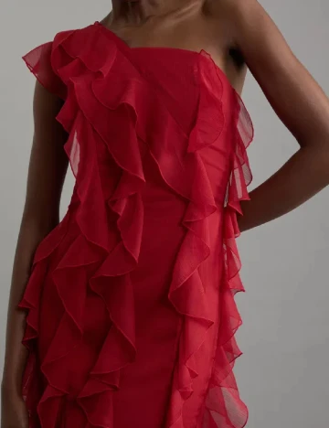Rochie scurta Karen Millen, rosu