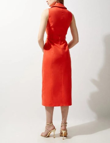 Rochie medie Karen Millen, portocaliu