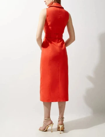 Rochie medie Karen Millen, portocaliu