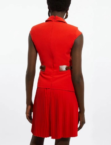 Rochie scurta Karen Millen, rosu