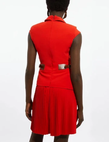 Rochie scurta Karen Millen, rosu