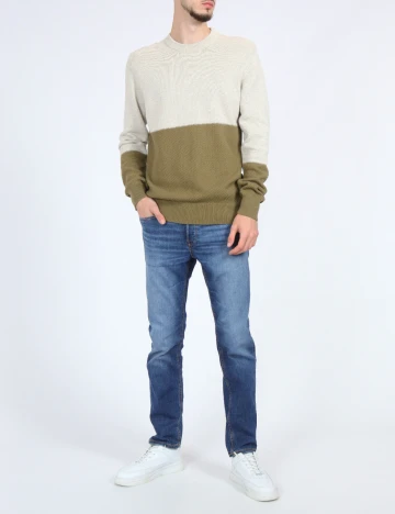 Bluza Ben Sherman, bej/verde Verde