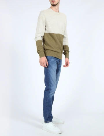 Bluza Ben Sherman, bej/verde Verde