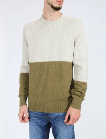 Bluza Ben Sherman, bej/verde Verde