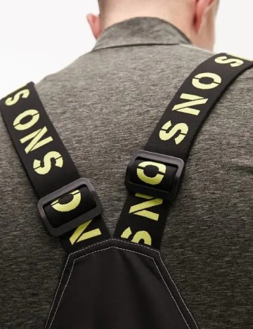 Salopeta de ski Topman, negru