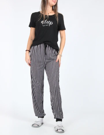 Pijama SHEIN, negru Negru