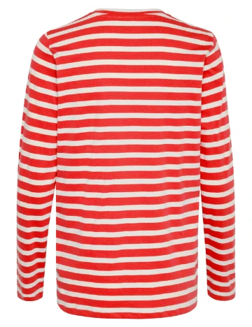 Bluza Saint Tropez, alb/rosu