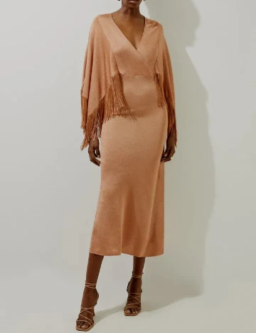 Rochie medie Karen Millen, maro