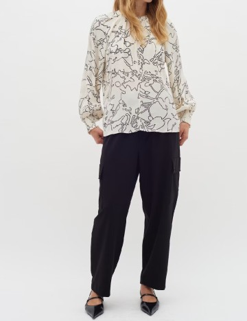 
						Pantaloni InWear, negru