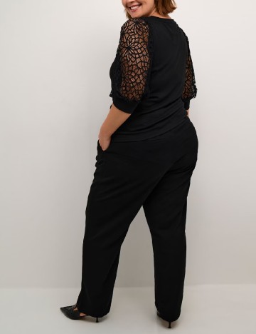 Bluza Kaffe Curve, negru
