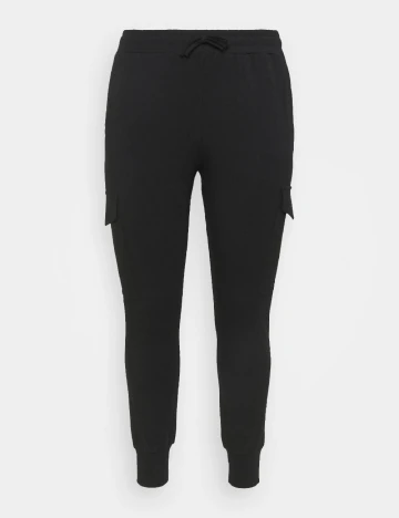 Pantaloni Kaffe Curve, negru Negru
