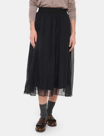 Fusta Saint Tropez, negru