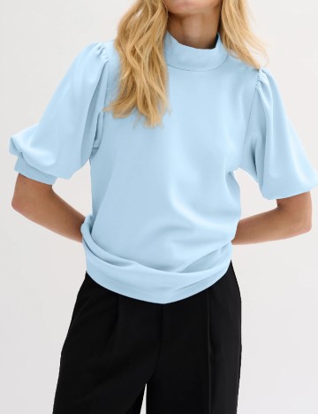 
						Bluza My Essential Wardrobe, albastru deschis