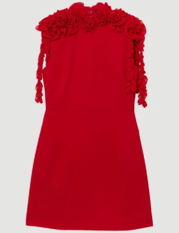 Rochie scurta Karen Millen, rosu