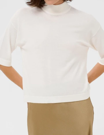 Bluza Kaffe, alb