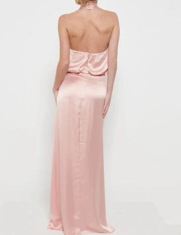 Rochie lunga Pretty Lavish, roz