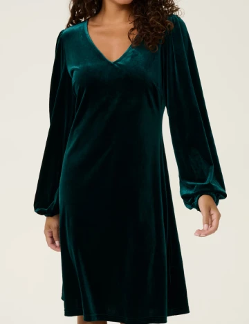 Rochie scurta Cream, verde