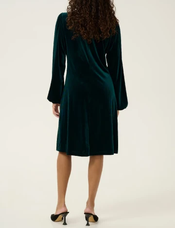 Rochie scurta Cream, verde