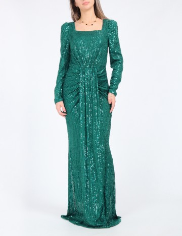 
						Rochie lunga SHEIN, verde
